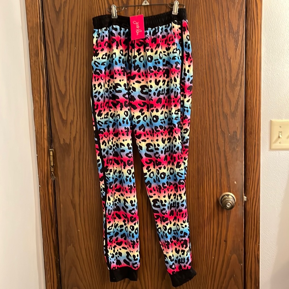 Colorful lounging joggers